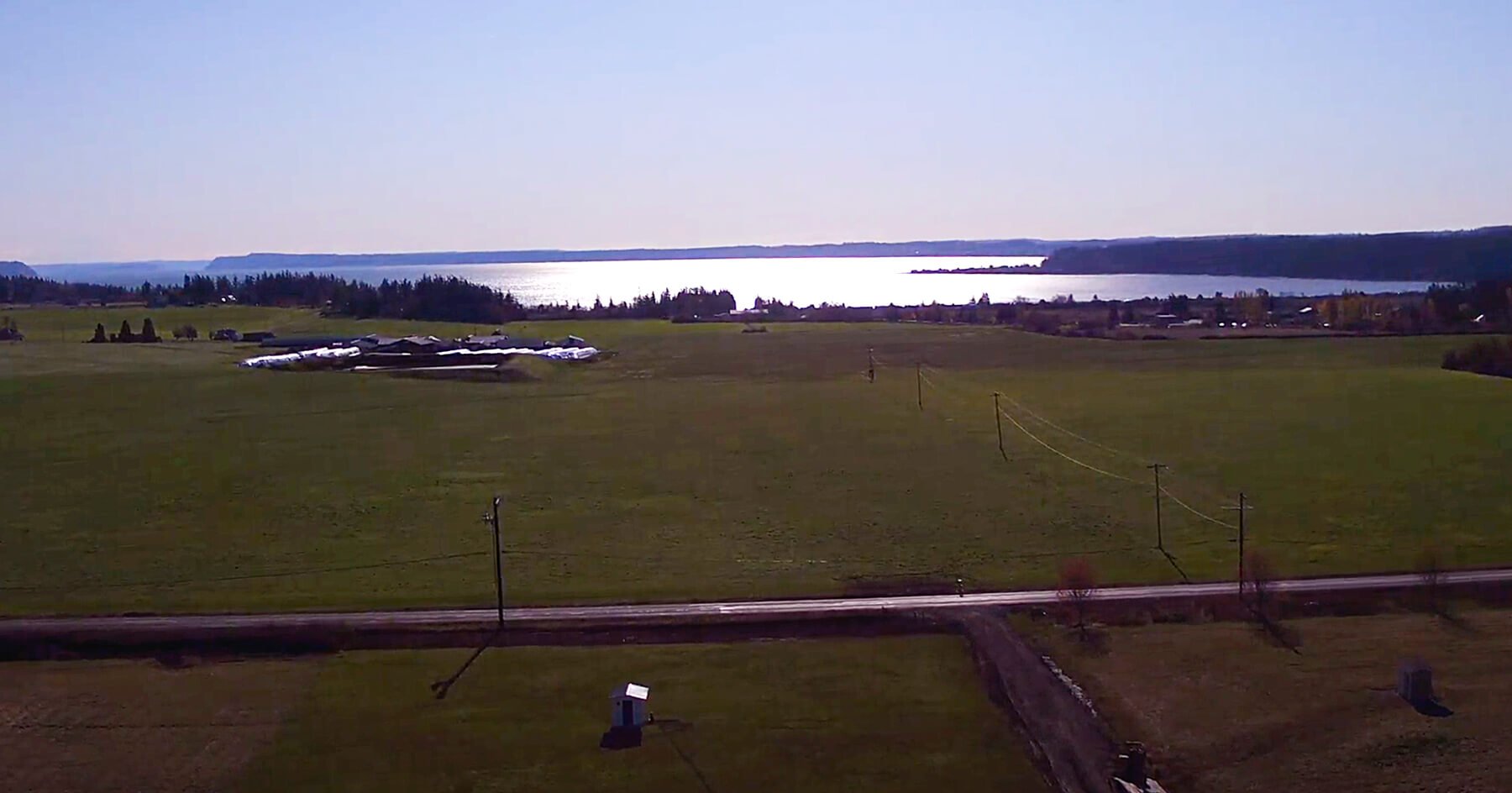 Drone-photo-of-Utsalady-Rd-and-waterviews-on-Camano-Island