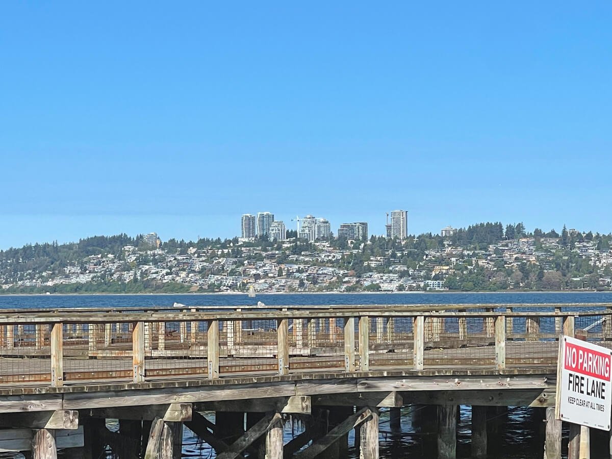 View of White Rock from Semiahmoo