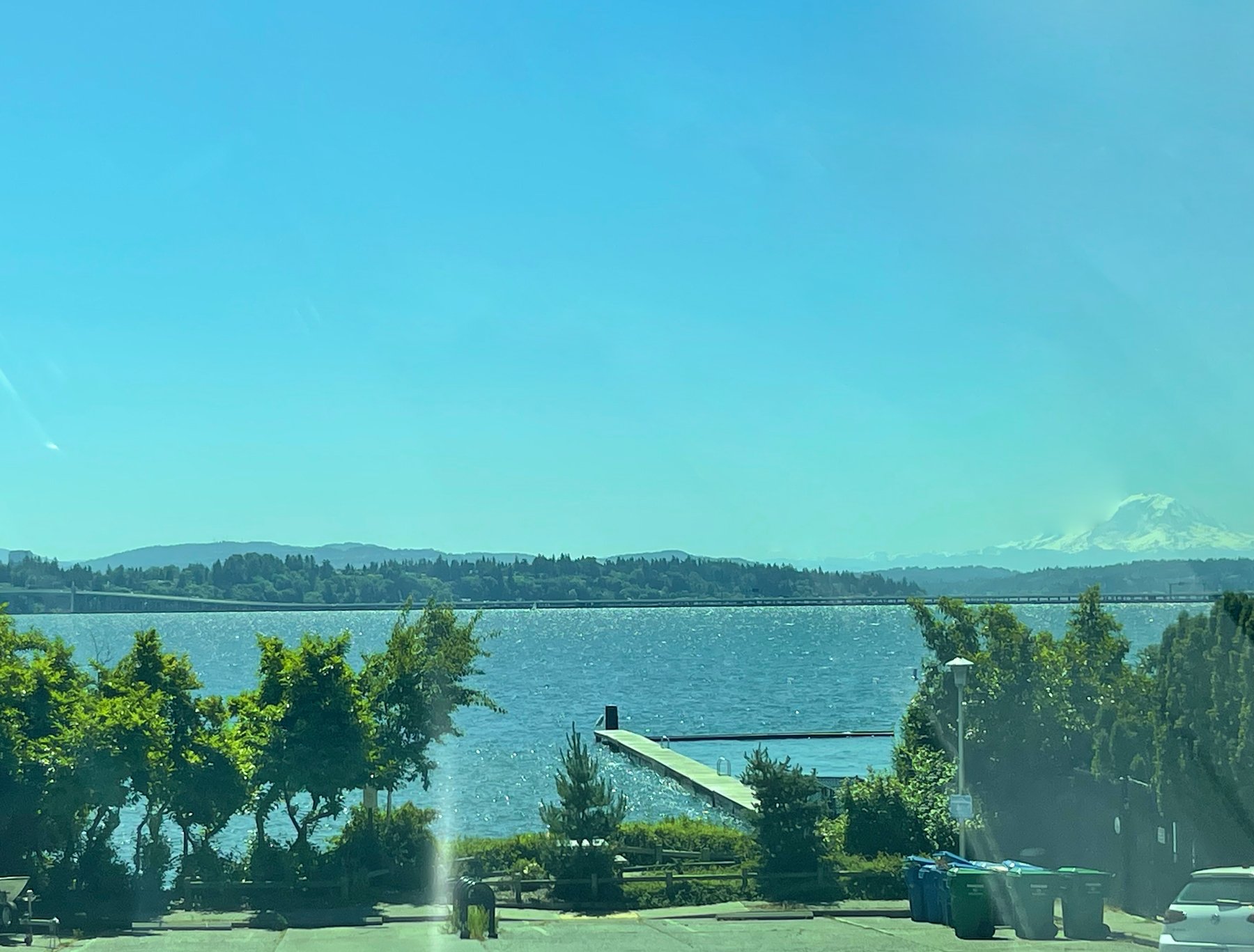 Laurelhurst Beach club & Lake Washington in the Laurelhurst neighborhood in Seattle WA.