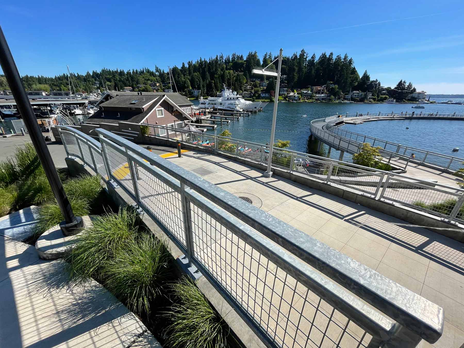 Meydenbauer Bay Park and Old Main Street — Bellevue real estate near Lake Washington.